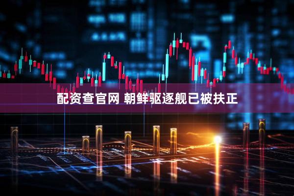 配资查官网 朝鲜驱逐舰已被扶正